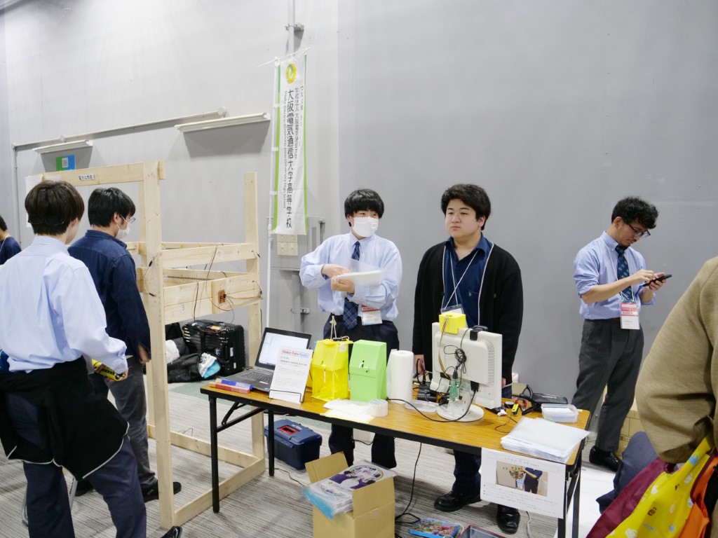 【電子工作部】Maker Faire Kyoto 2024に出展しました ニュース＆トピックス ニュース＆トピックス 大阪電気通信